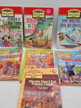 The Bailey School Kids Series Lot of 7 Chapter Books - CB037